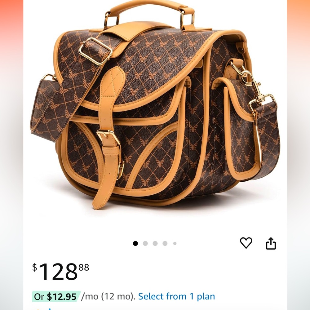 Handbag With Configurable Insert - Designer Purse… - image 1